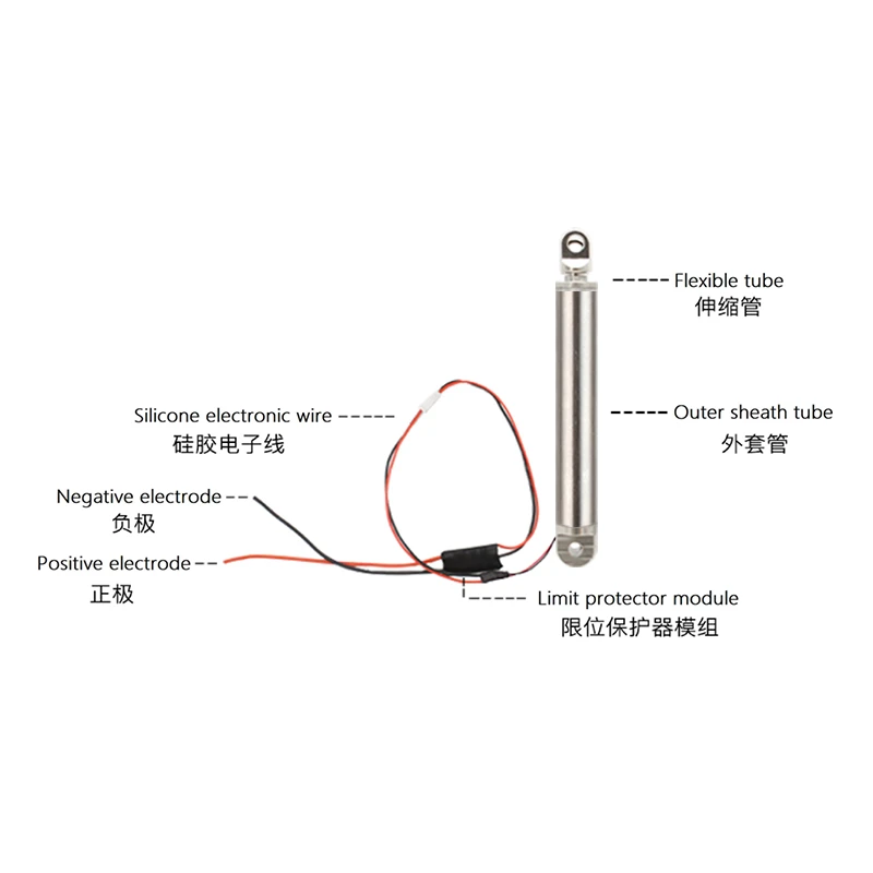 30mm stroke fast linear actuator