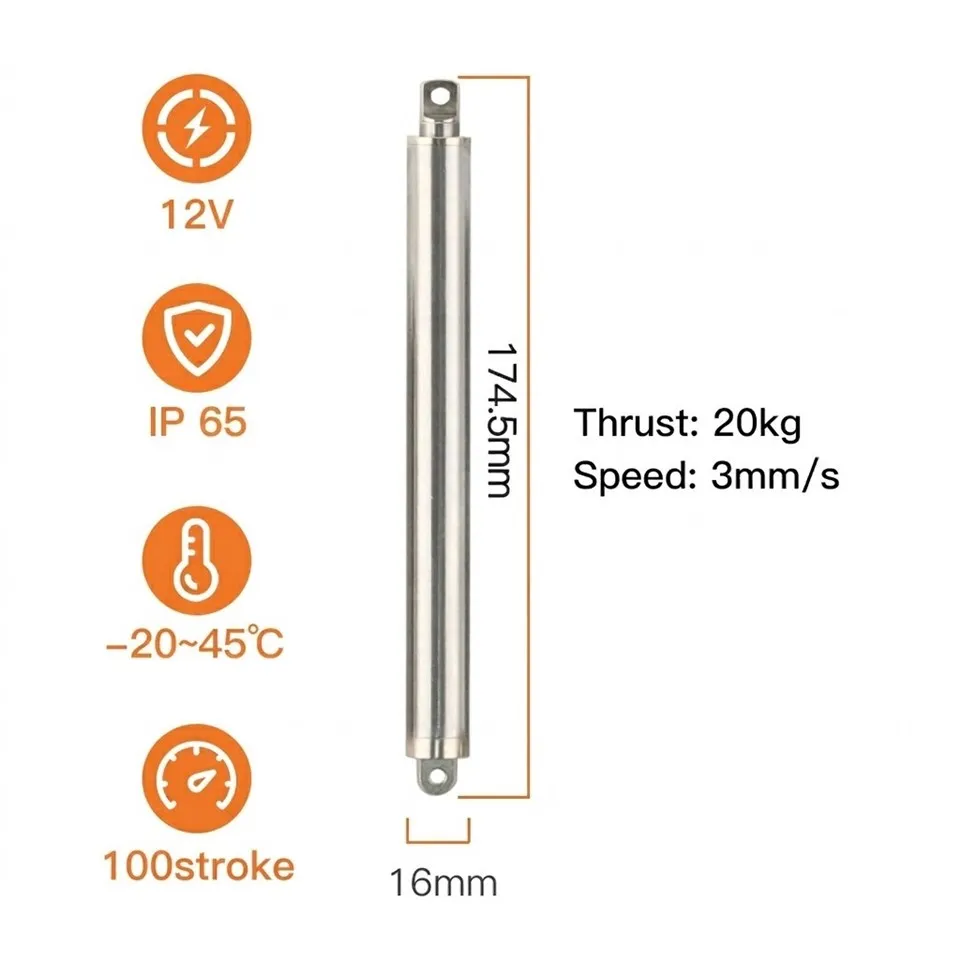 Long Stroke Ventilation Actuator