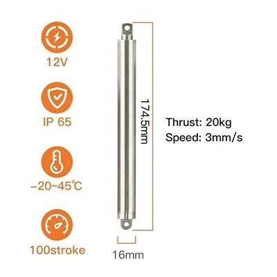 Long Stroke Ventilation Actuator