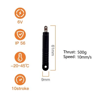 How long is the lifespan of a micro actuator?